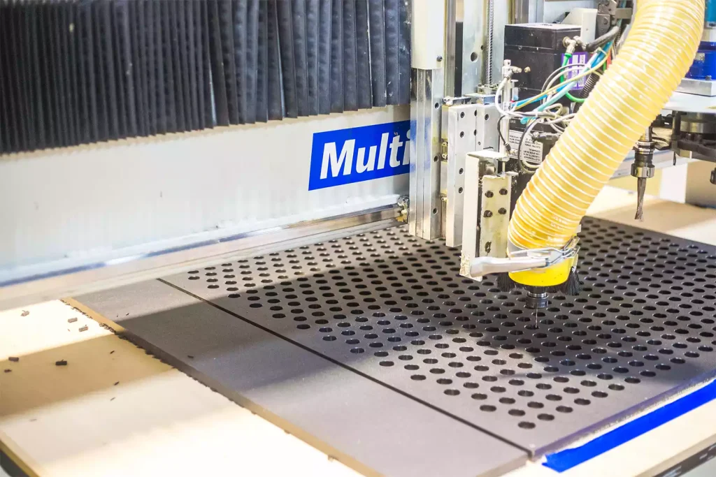 Composites material sample for cnc-routing