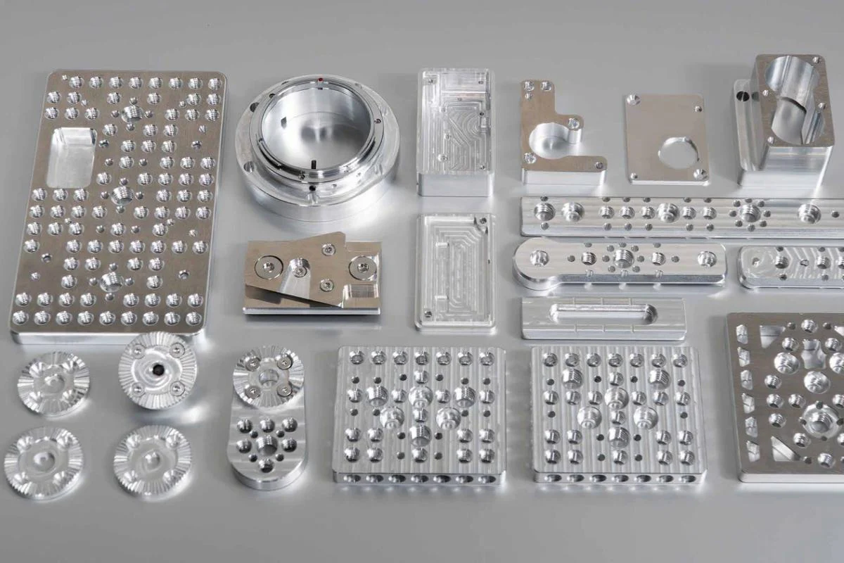 Aluminum material sample for cnc-routing