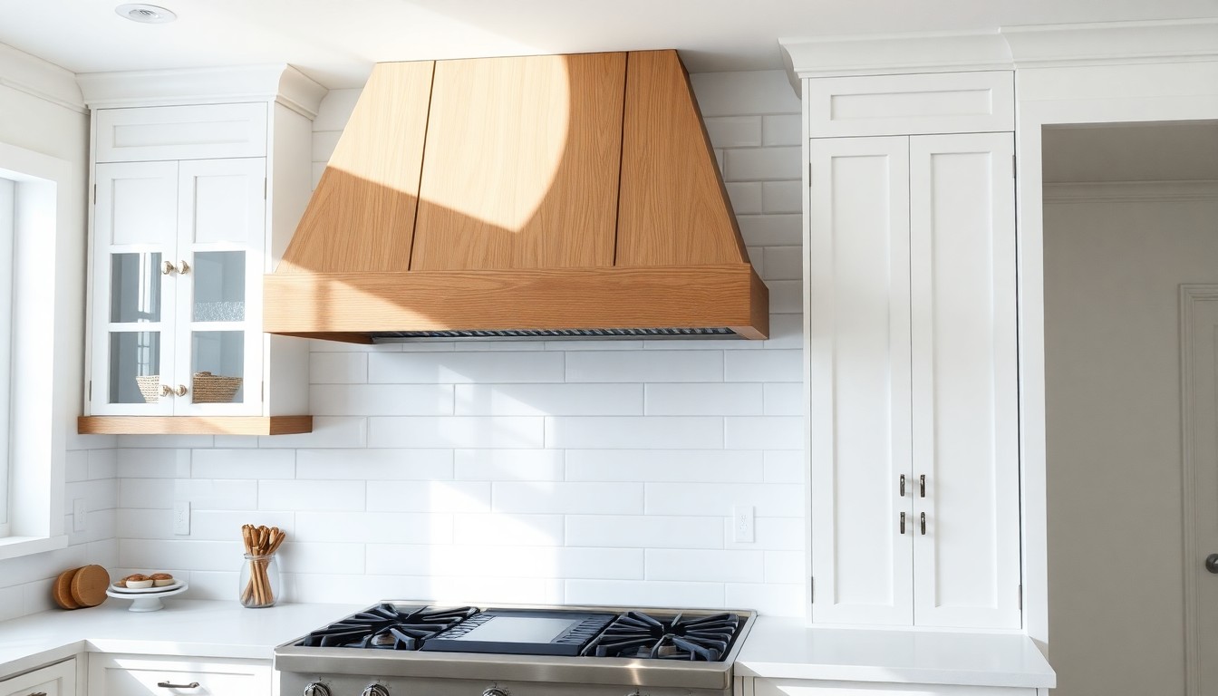 Custom Wood Range Hoods Built to Your Kitchen Design