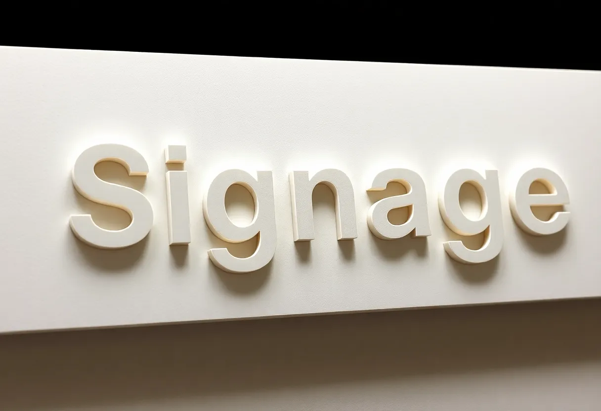 CNC Signage & Lettering