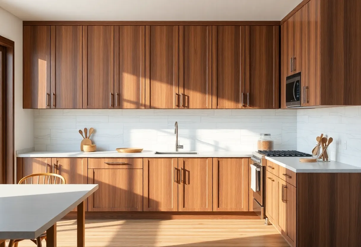 Walnut Kitchen Cabinets